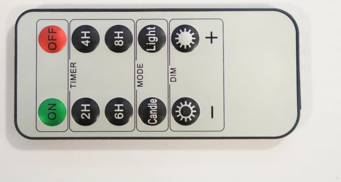 Remote For LED Pillar Candle With Remote Function